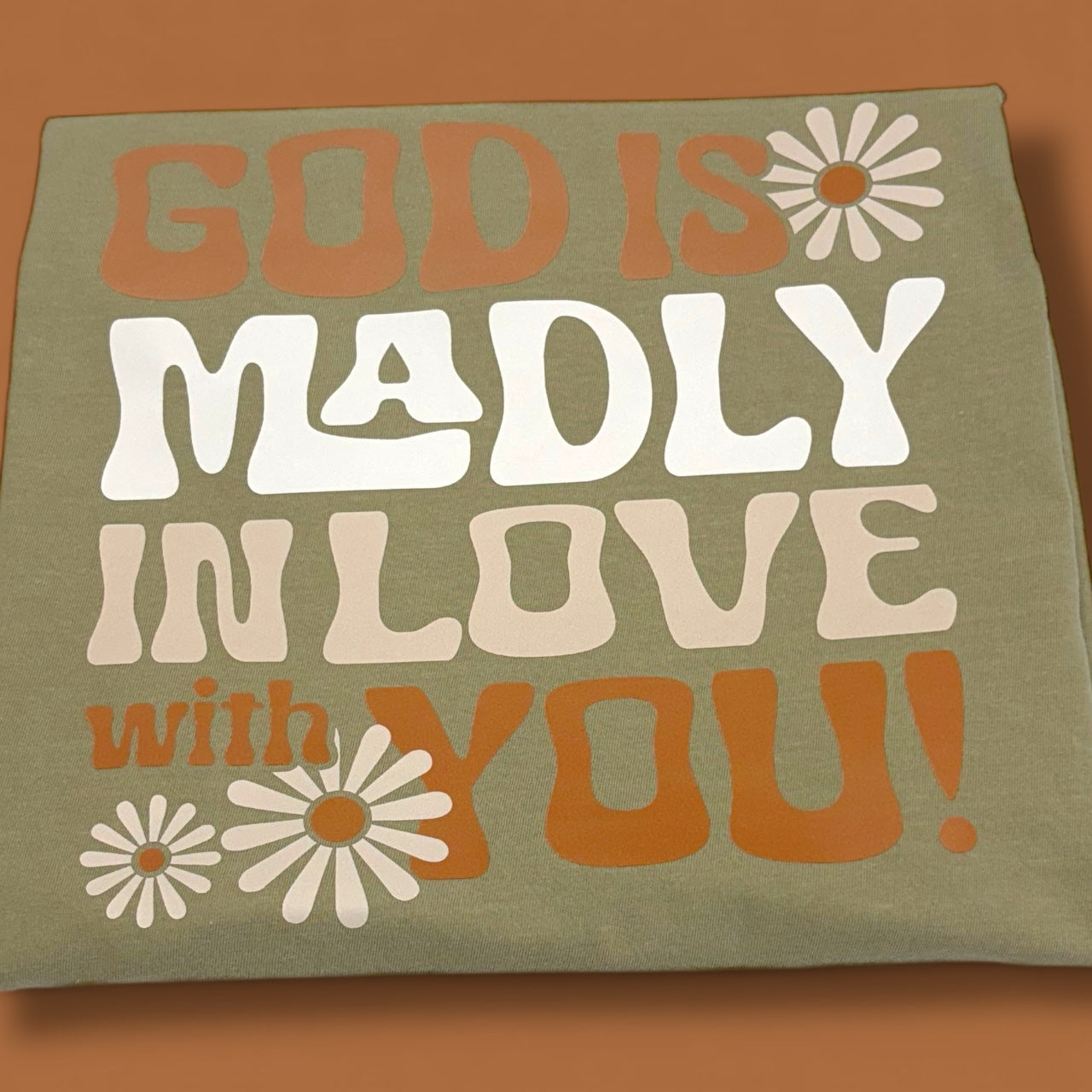 God Loves You Khaki T-Shirt