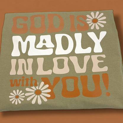 God Loves You Khaki T-Shirt