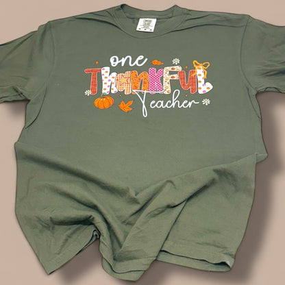 One Thankful Teacher T-Shirt