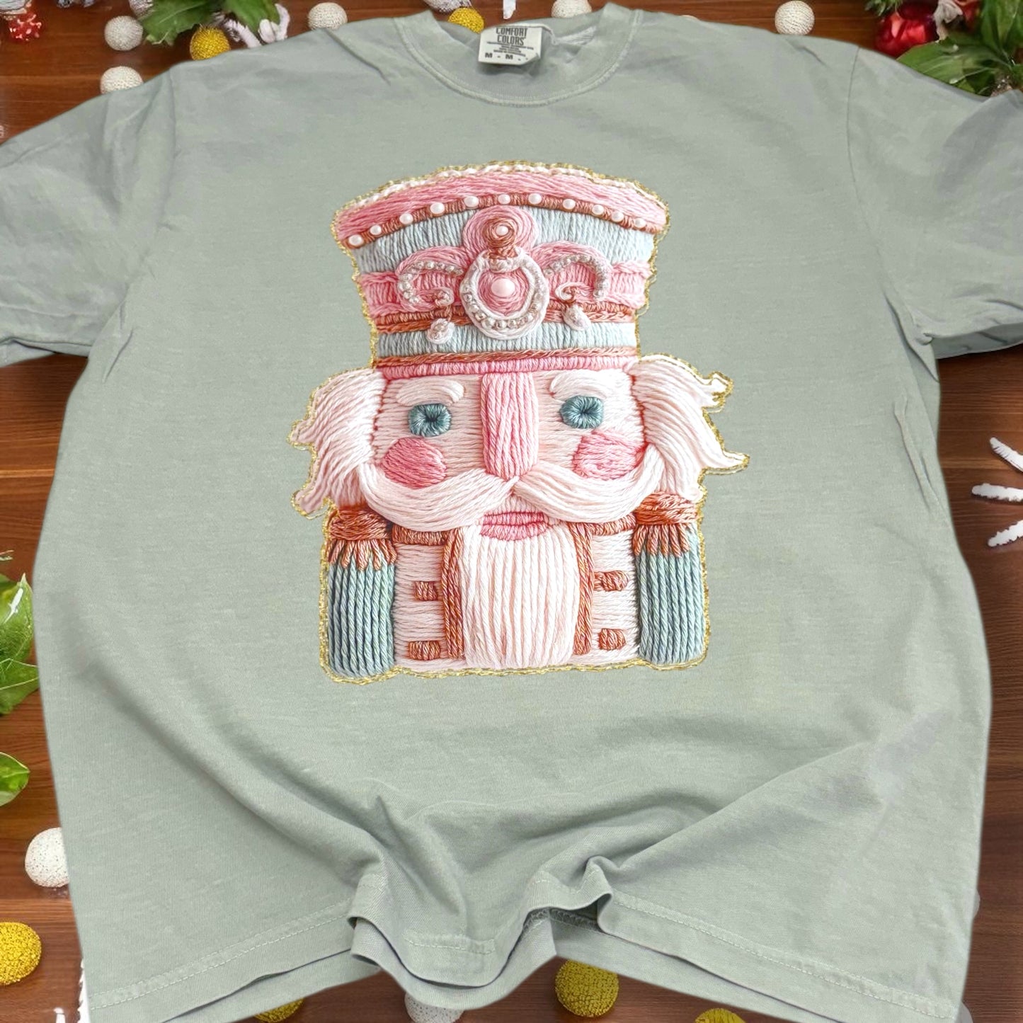 Faux Yarn Nutcracker T-Shirt