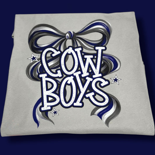 Cowboys Blue Long Bow T-Shirt