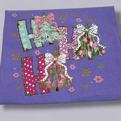 Ho Ho Ho Christmas Trees T-Shirt