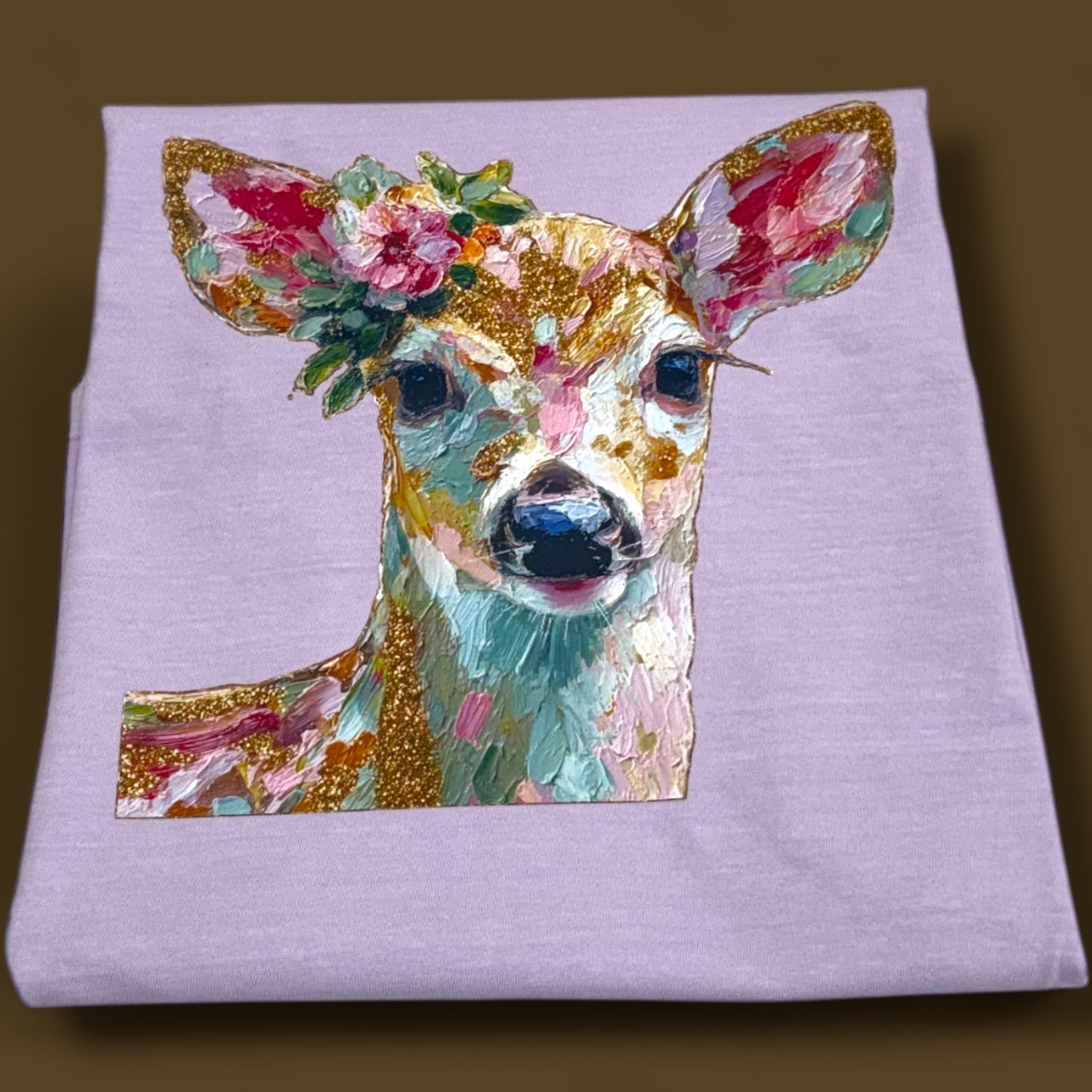 Pastel Painted Deer T-Shirt