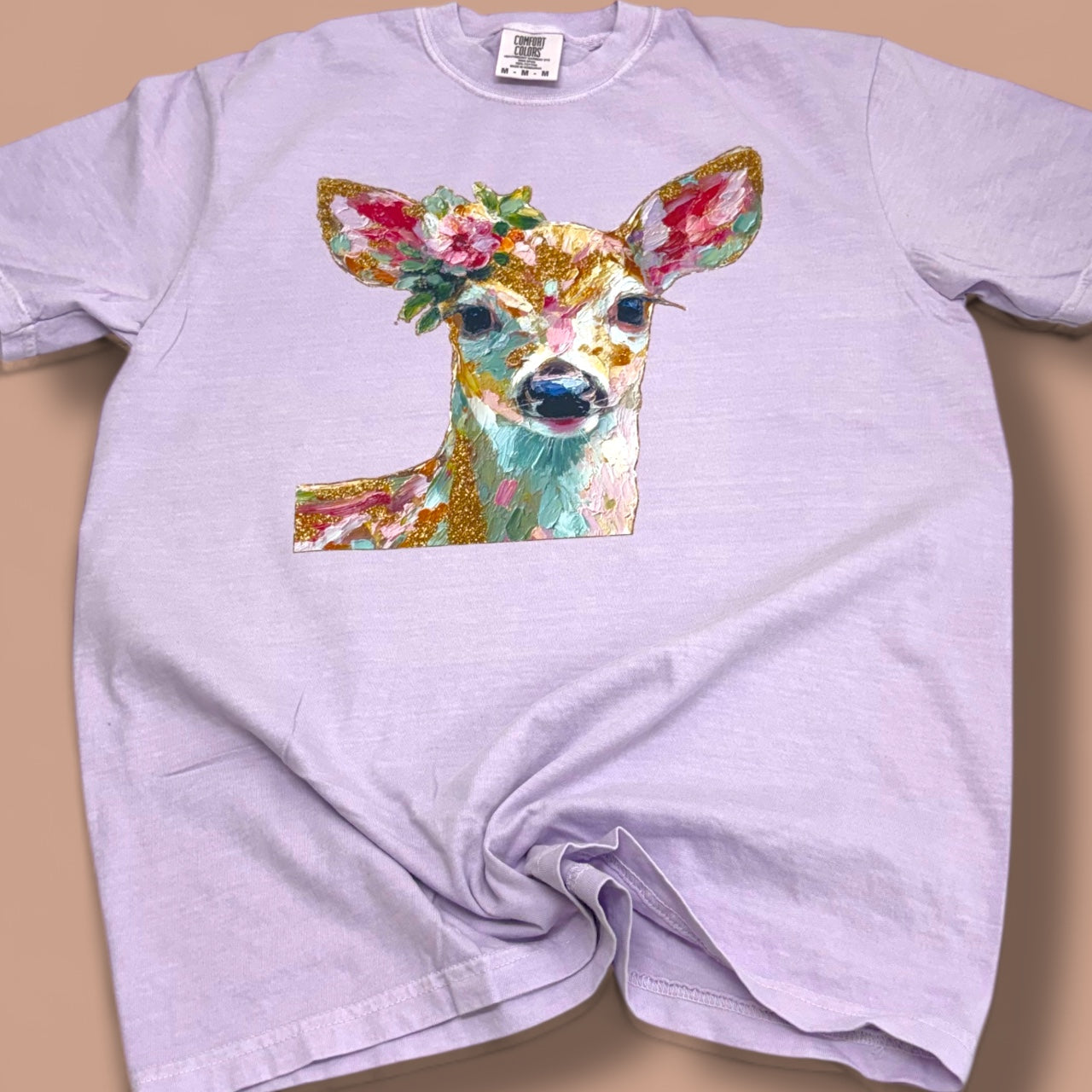 Pastel Painted Deer T-Shirt