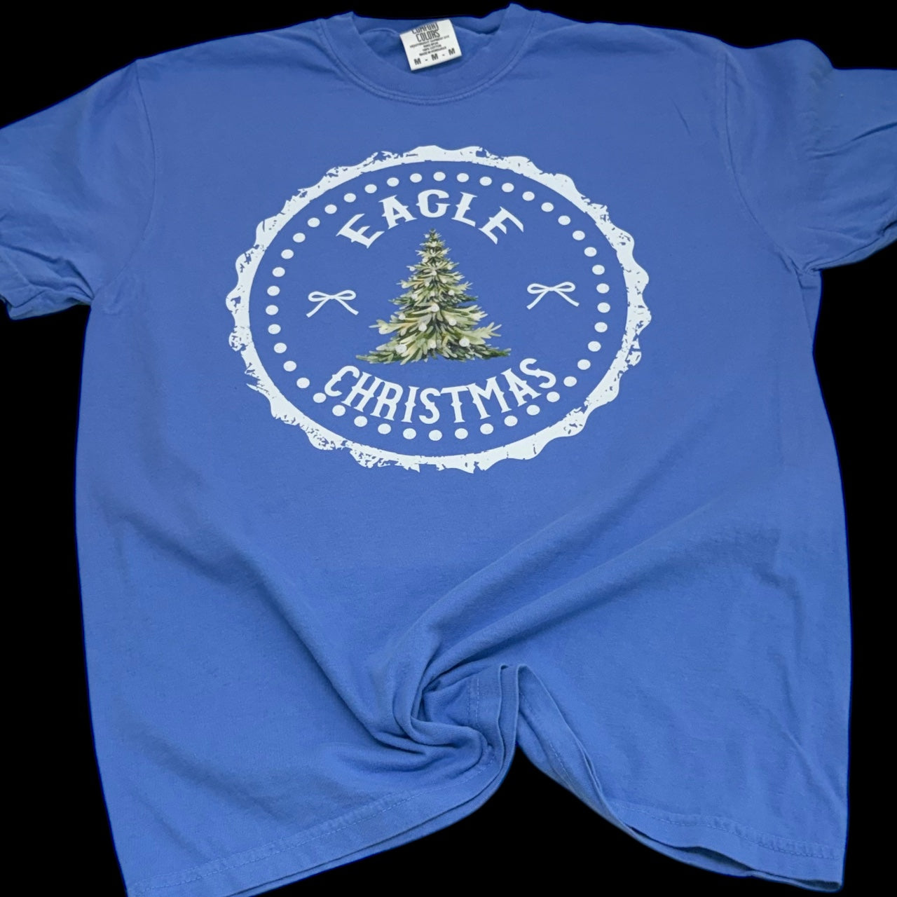 Eagle Christmas Blue T-Shirt