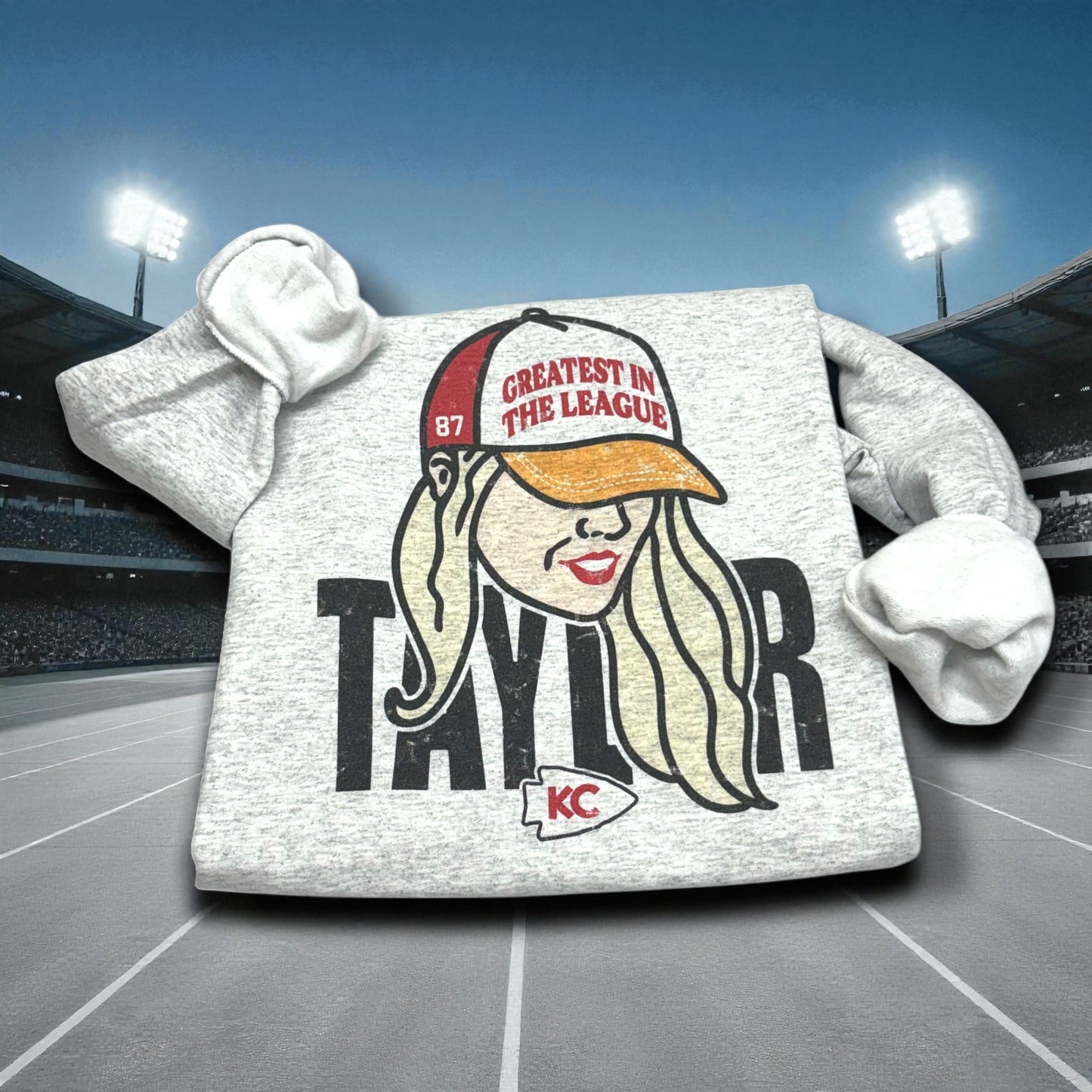 Greatest In The League KC Football Sweatshirt