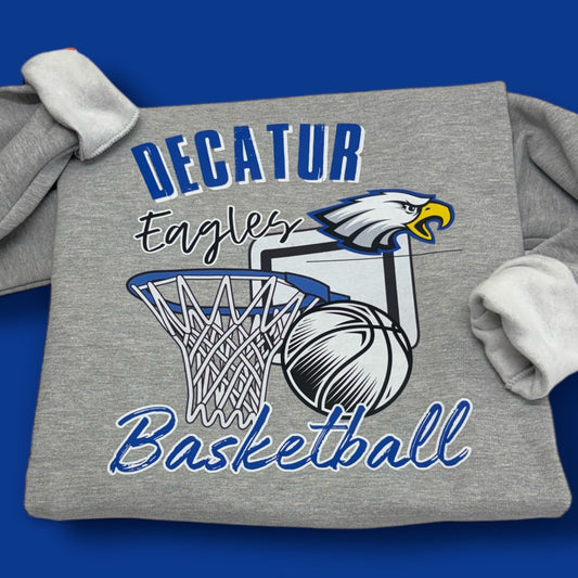 Decatur Eagles Basketball Sweatshirt