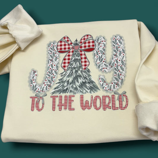 Joy To The World Christmas Sweatshirt