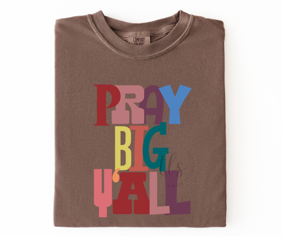 Pray Big Y'all T-Shirt 