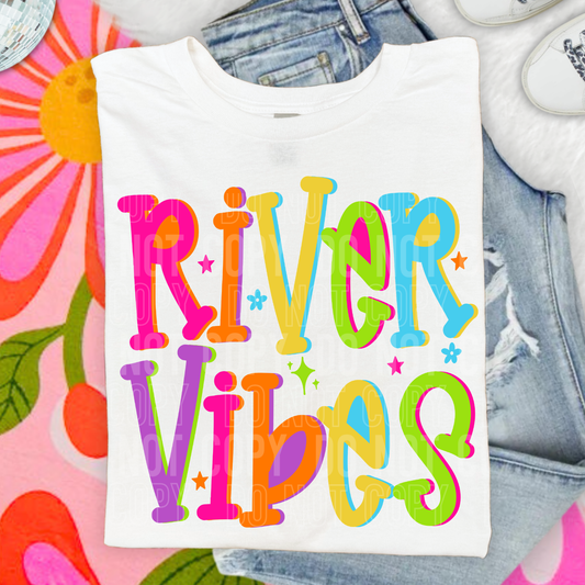River Vibes Neons T-Shirt