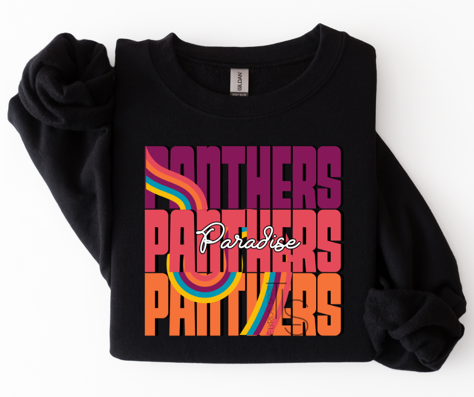 Retro Panthers Custom Exclusive Sweatshirt