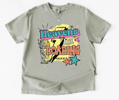 Heavens Are Roaring Neons T-Shirt