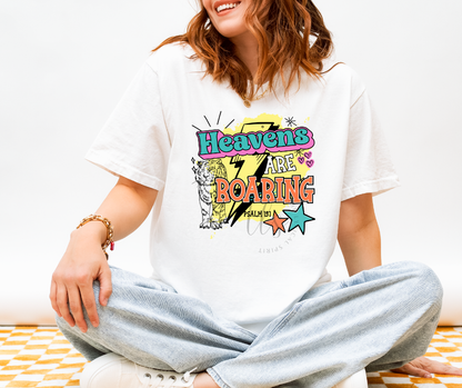 Heavens Are Roaring Neons T-Shirt
