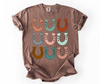 Rustic Horseshoes Custom Exclusive T-Shirt