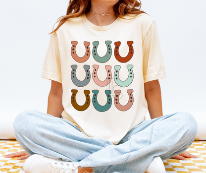 Rustic Horseshoes Custom Exclusive T-Shirt