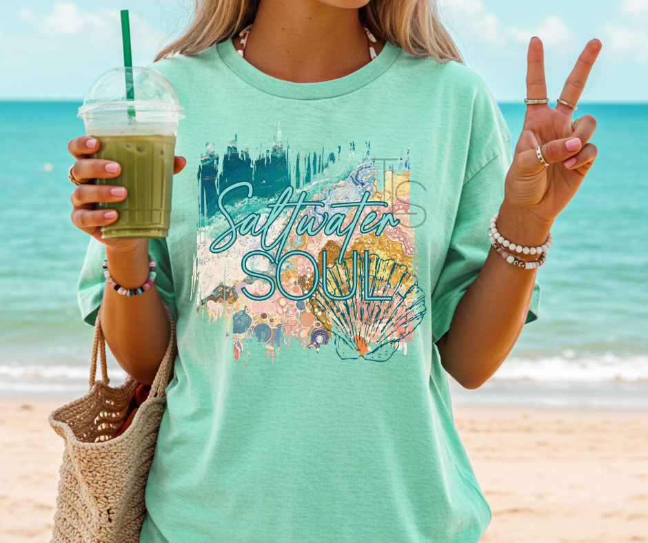 Saltwater Soul Custom Exclusive Comfort Colors T-Shirt