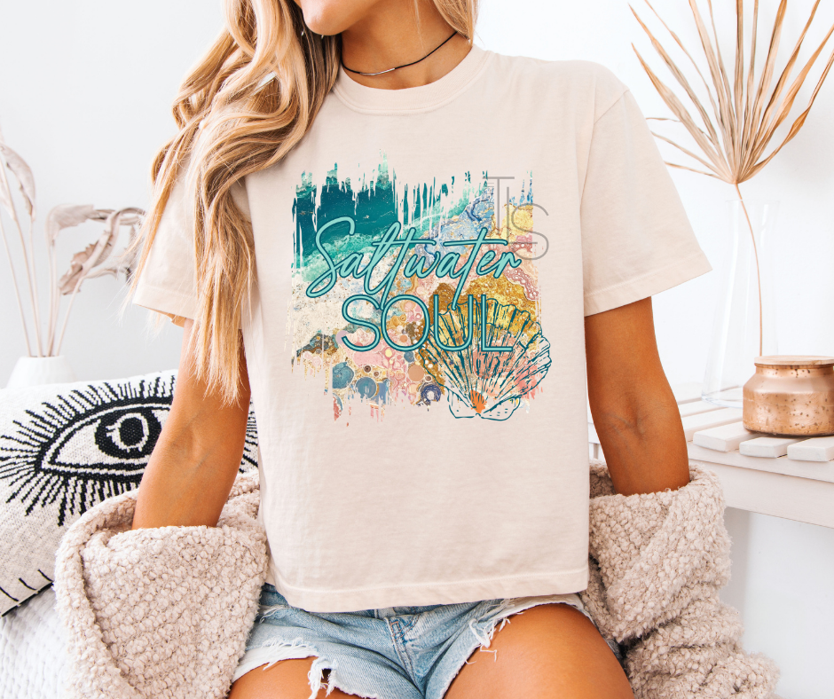 Saltwater Soul Custom Exclusive Boxy T-Shirt