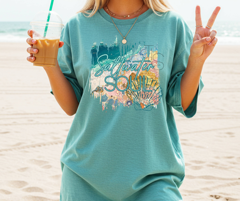 Saltwater Soul Custom Exclusive Comfort Colors T-Shirt