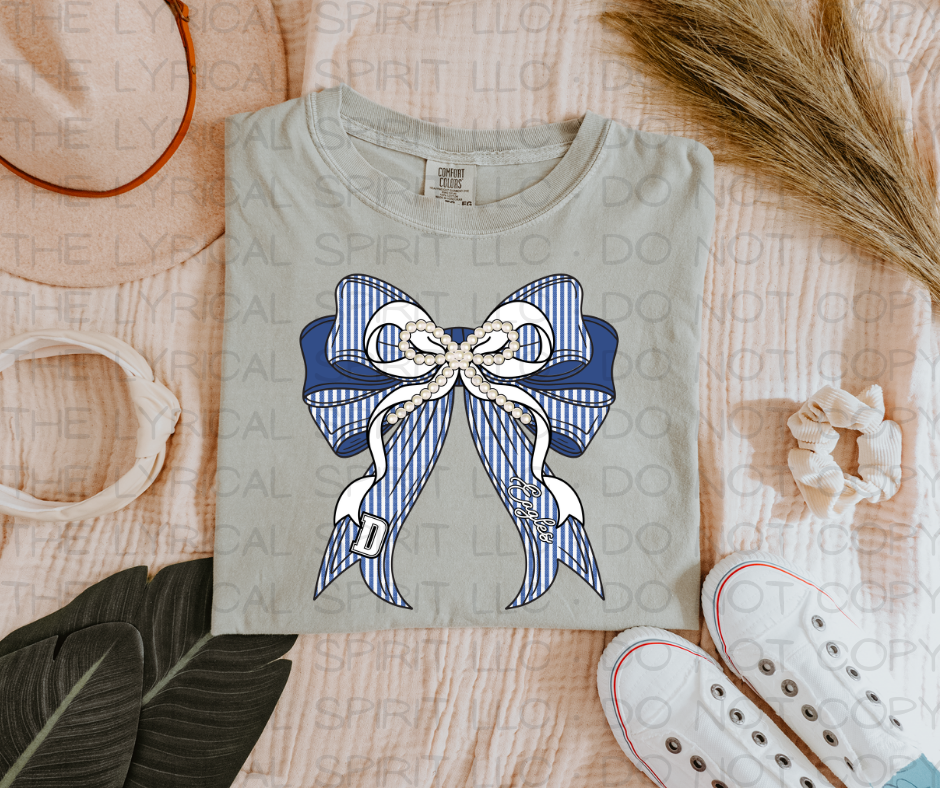 Exclusive Decatur Eagles Bow T-Shirt