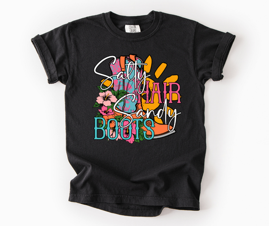 Salty Hair Sandy Boots T-Shirt 
