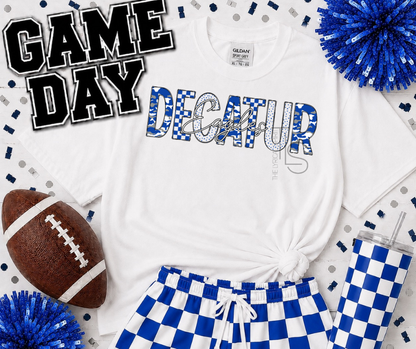 Decatur Eagles Blue Camo Exclusive T-Shirt