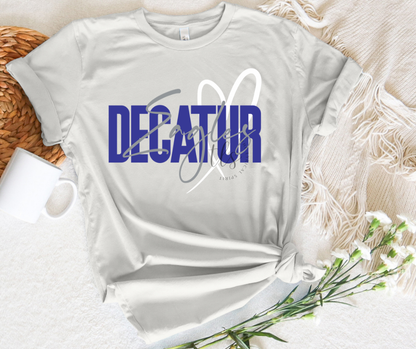 Love Decatur Eagles Custom Exclusive T-Shirt