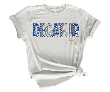 Decatur Eagles Blue Camo Exclusive T-Shirt