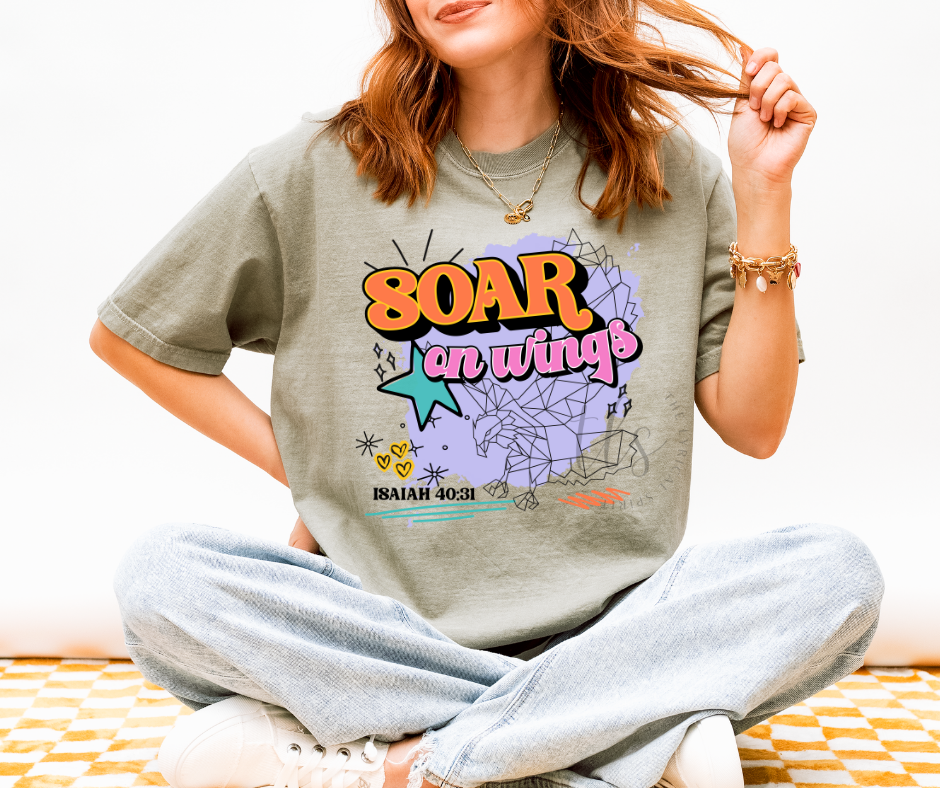Soar On Wings Isaiah 40:31 T-Shirt