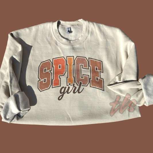 Spice Girl Varsity Letters Sweatshirt