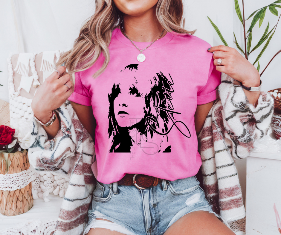 Stevie Portrait Custom Exclusive T-Shirt