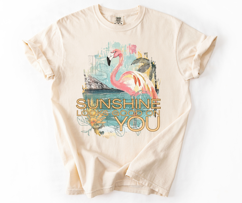 Sunshine Looks Good On You Custom Exclusive Comfort Colors T-Shirt