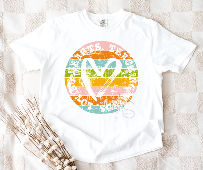 Teaching Minds Retro Circle Custom Exclusive T-Shirt