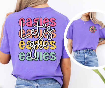 Let's Go Eagles Custom Exclusive T-Shirt 