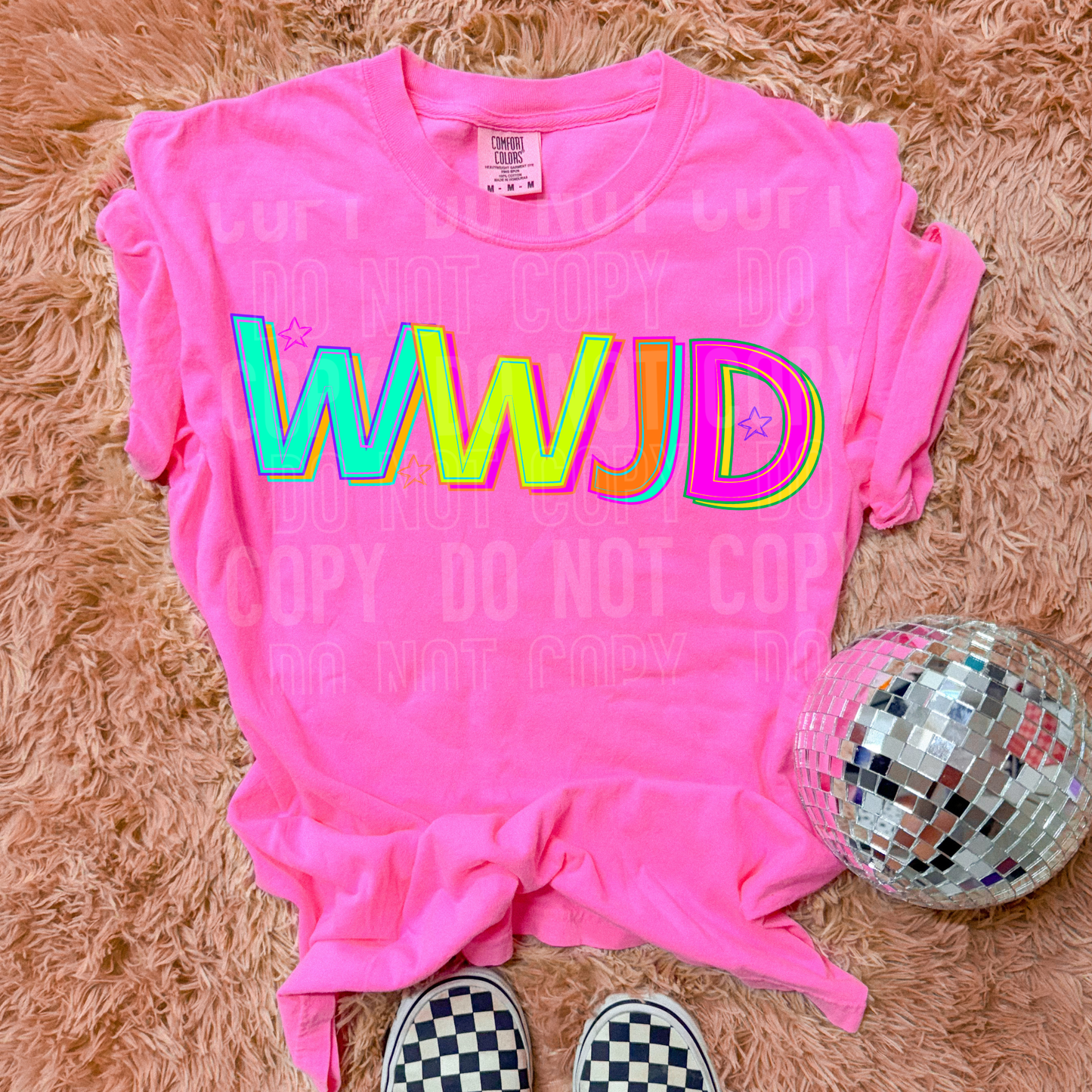 WWJD Neons T-Shirt