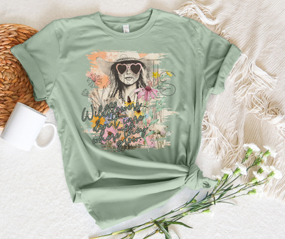 Wildflowers Grow Custom Exclusive T-Shirt