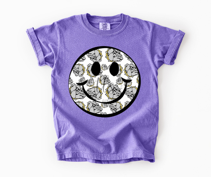 Bulldogs Smiley Custom T-Shirt