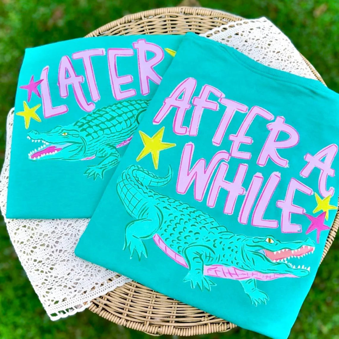 Later Gator After While Crocodile T-Shirt