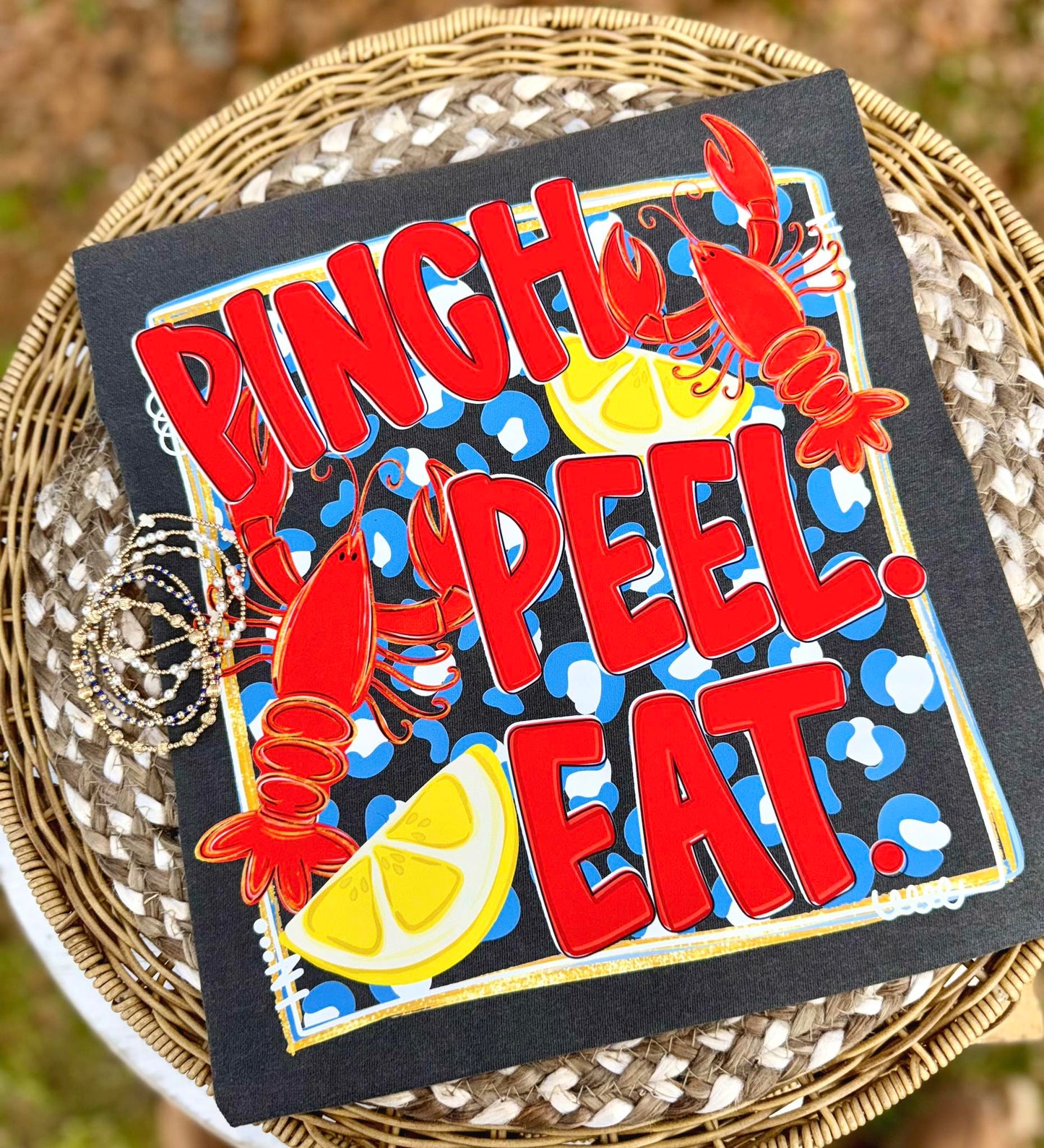 Crawfish Pinch Peel Eat T-Shirt