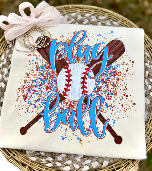 Play Ball Baseball T-Shirt