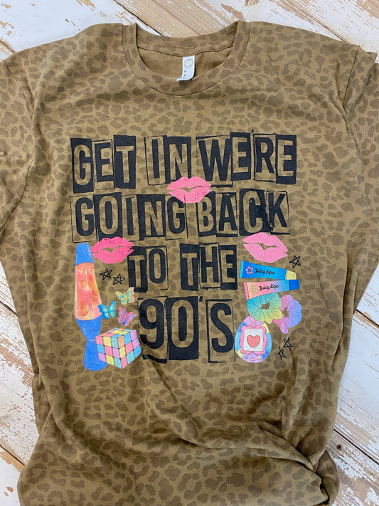 Back to the 90's Leopard T-Shirt