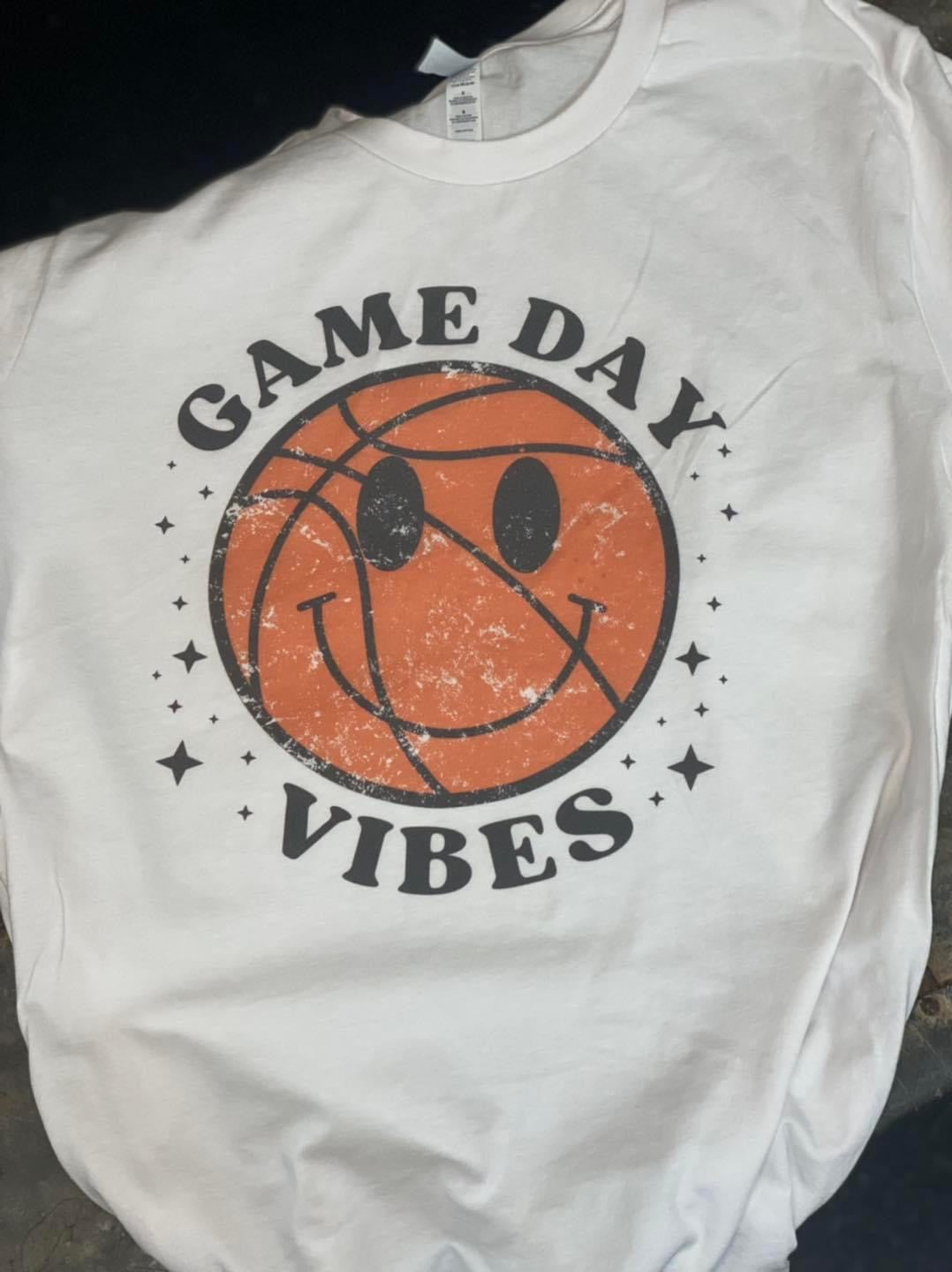 Game Day Vibes Basketball T-Shirt