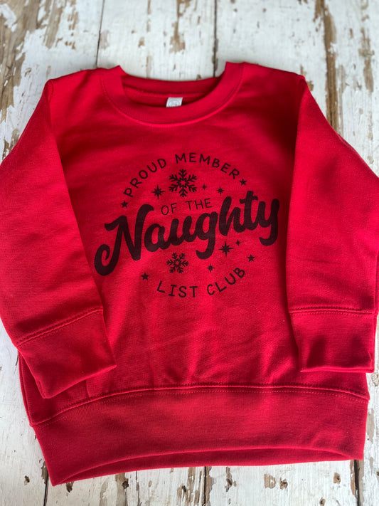 Naughty List Sweatshirt